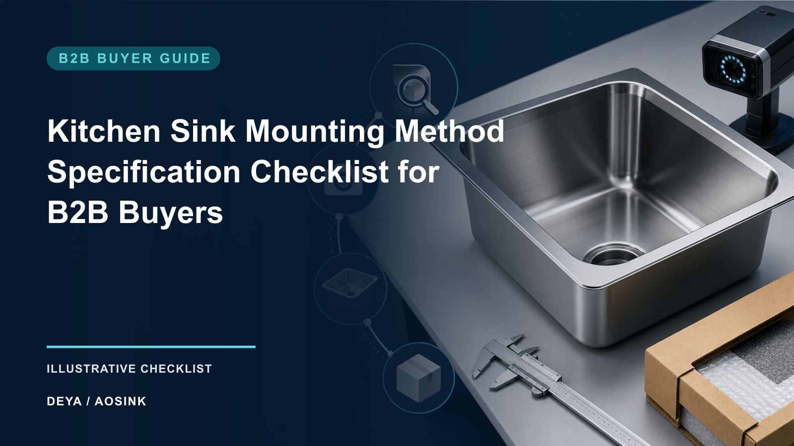 Kitchen Sink Mounting Method Specification Checklist for B2B Buyers — illustrative B2B checklist by DEYA / AOSINK